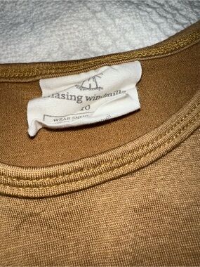 Chasing Windmills Gold Colored Tank